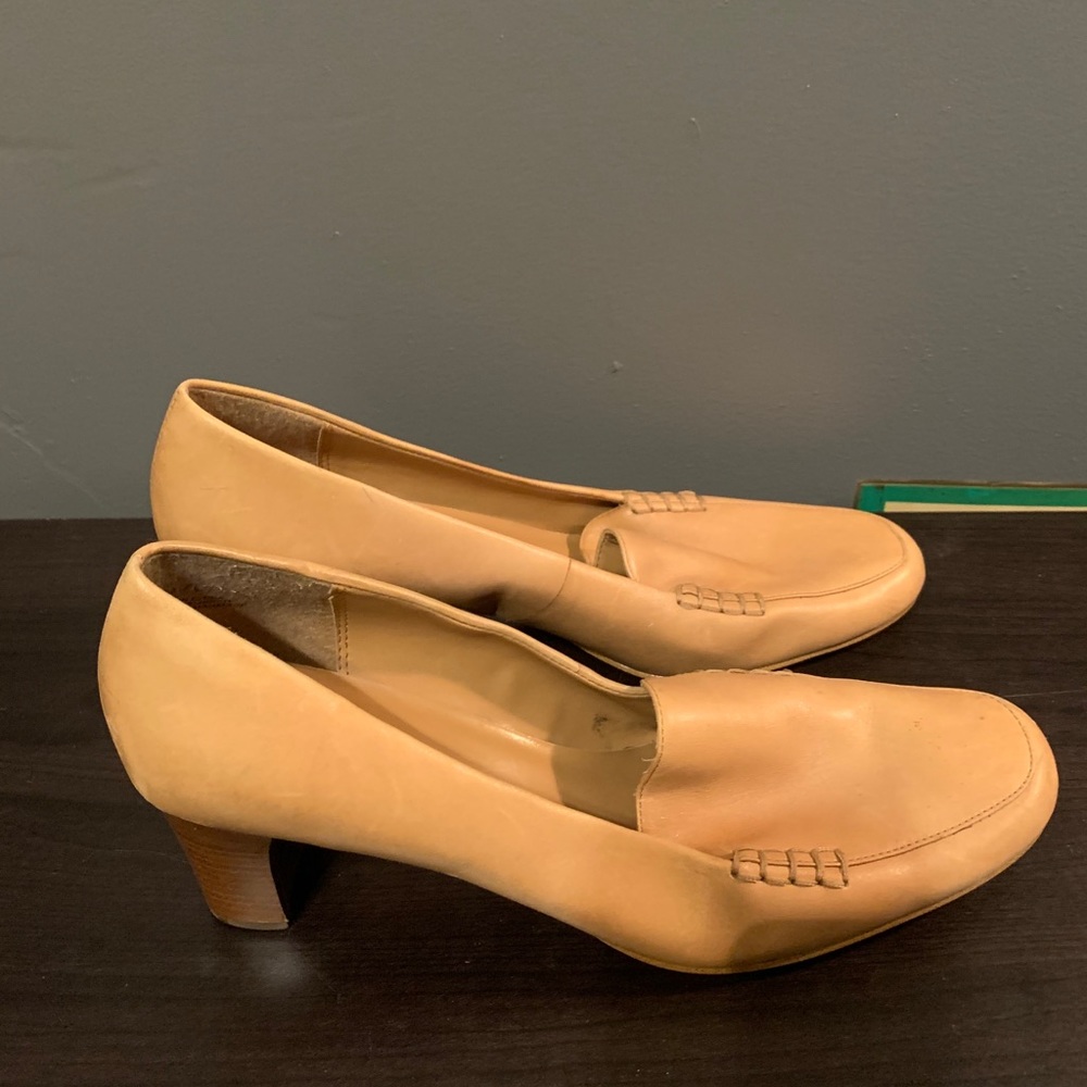 Chadwick’s Caramel Leather Heels